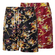 Мужские повседневные с принтом карманные пляжные рабочие спортивные брюки шорты брюки Быстросохнущая Спортивная одежда для бега пляжные шорты J5