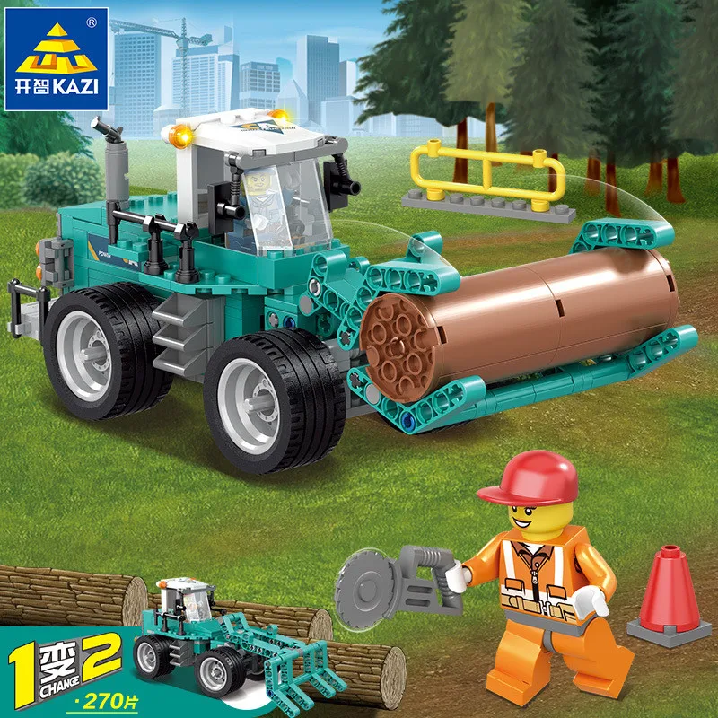 Kazi Construction Vehicles Building Blocks 4 Kinds of Constructor Briks Compatible With Legoings Educational Toys For Children Kazi Construction Vehicles Building Blocks 4 Kinds of Constructor Briks Compatible With Legoings Educational Toys For Children