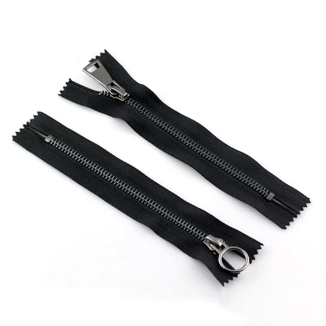 wholesale 15cm/20cm/40cm metal zipper slider Patch Pocket Zipper short