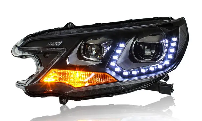 HID xenon 2012~ автомобильный Стайлинг для CRV головной светильник автомобильные аксессуары светодиод дневного света Brio BR-V URV Delsol CRV противотуманный светильник