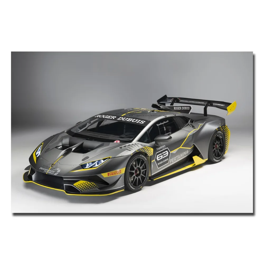Автомобили Huracan Super Trofeo EVO обои для спортивных автомобилей печать на холсте