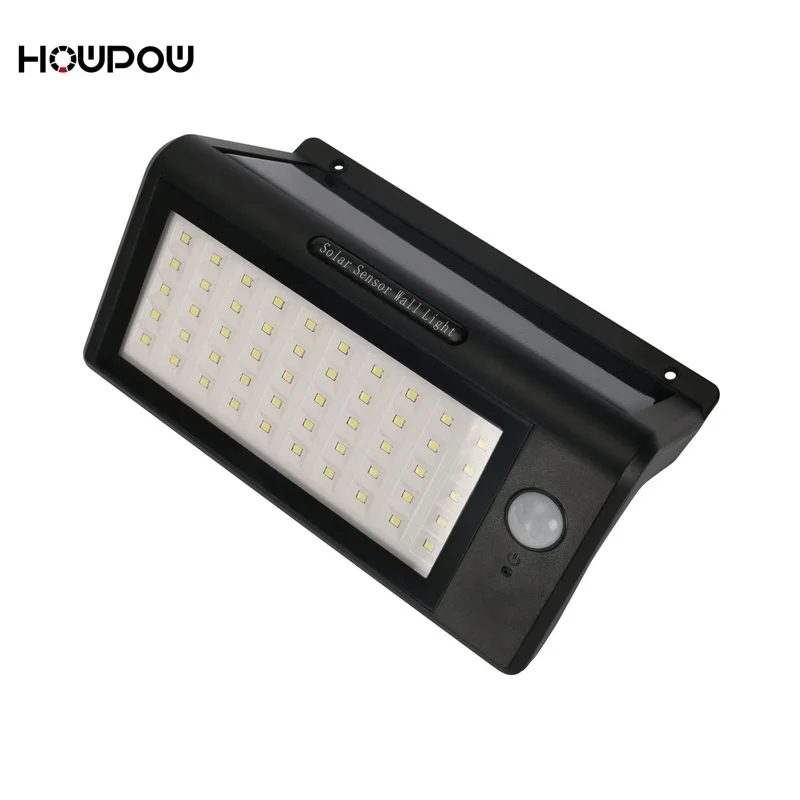 

HowPow Waterproof IP65 50 LED Solar light Outdoor Garden Security Led Solar Powered Panel Lamp Wall Lampada PIR Motion Sensor