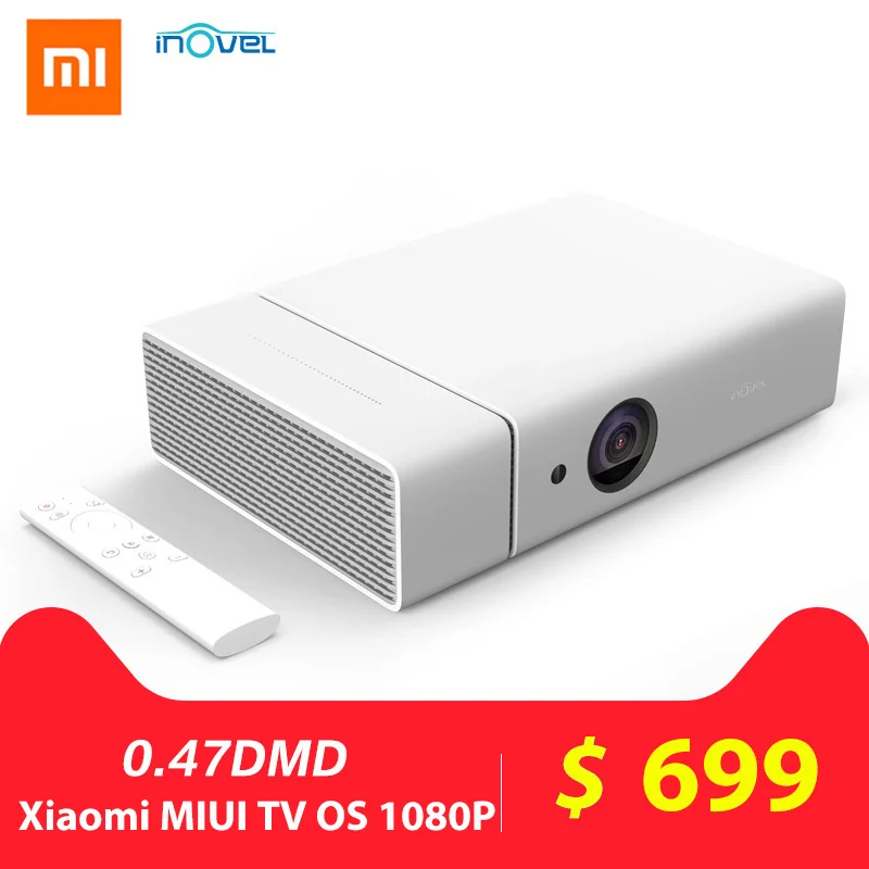 

Inovel ME2 Porjector 3D DLP Smart Home Theater 300 inch Hi-Fi Bluetooth Speaker Projetor Android 6.0 1080P Proyector Beamer