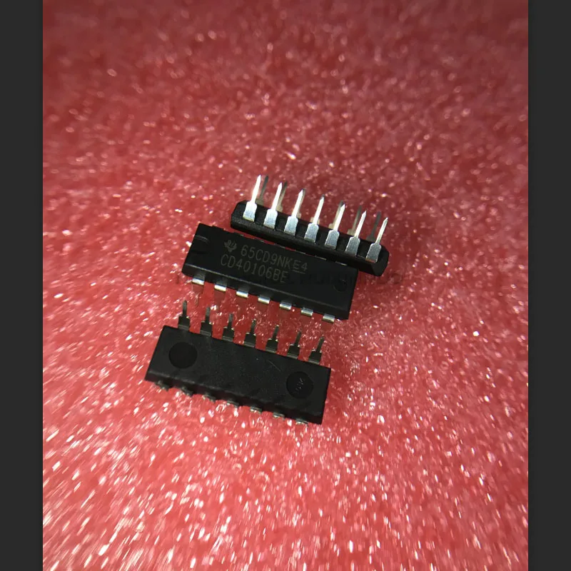 

100pcs/lot CD40106BE DIP14 CD40106 DIP 40106BE DIP-14 new and original IC