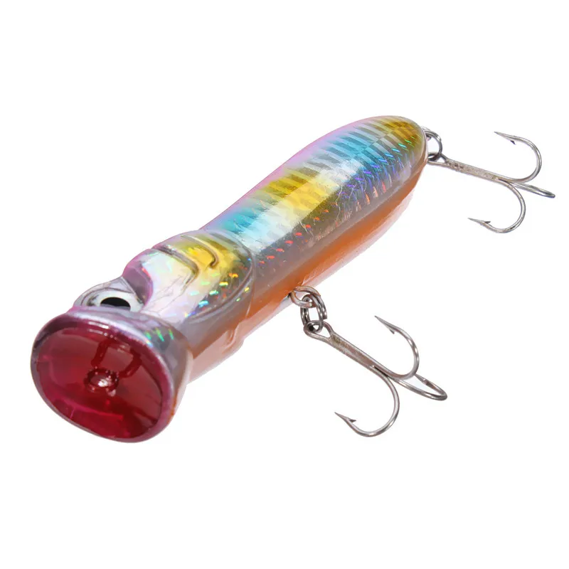 

Bobing Durable Popper False Fishing Lure 28g 110mm Plastic Hard Bait Portable Artificial Bait Fishing Tackle Accessories Pesca