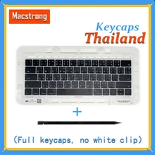 Original A1706/A1707/A1708 Thailand Keycaps For Macbook Pro/Air Retina 13″ 15″ A1932/A1990/A1989 Thai Keys Replacement Keyboard