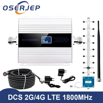 

LCD Display GSM Repeater 1800Mhz 4G Cellular Signal Booster Cell Signal Amplifier booster DCS 1800 Mobile Phone Signal amplifier