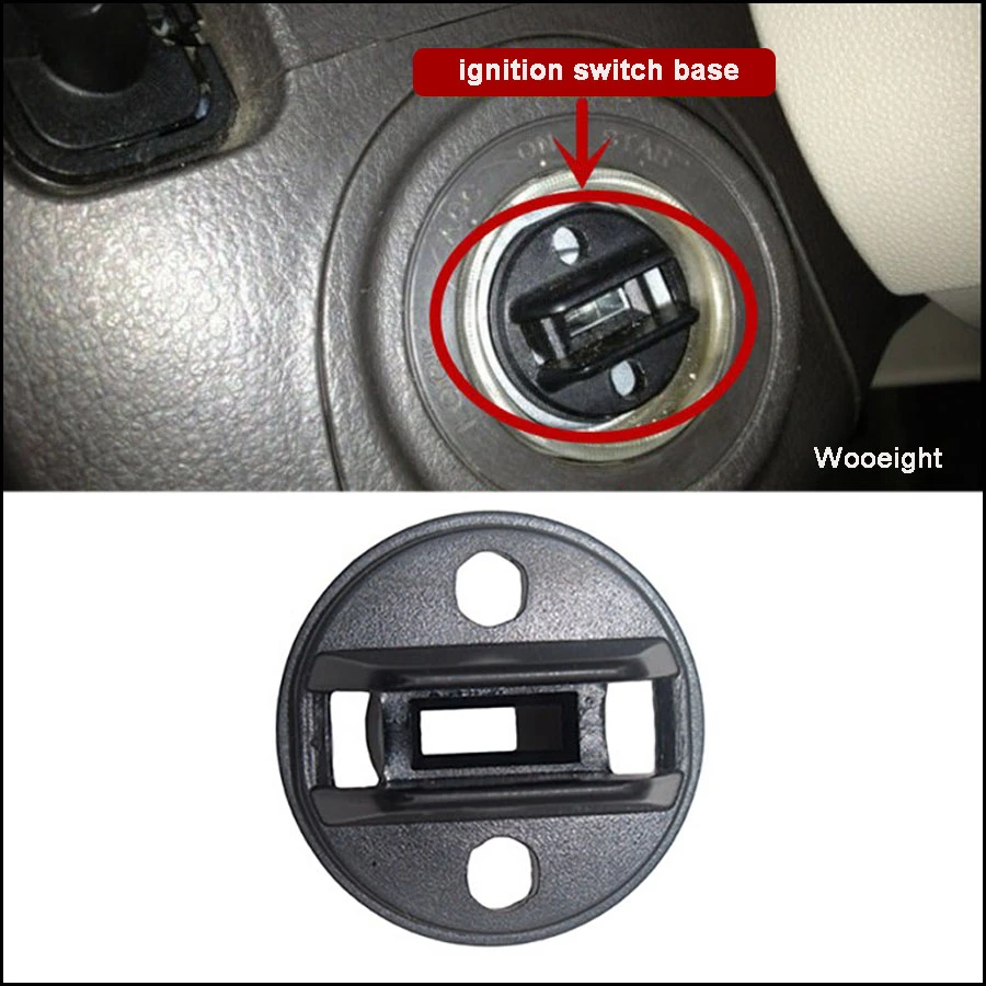 2006-2007 Speed 6 2007-2012 CX-9 ZeeKee Ignition Key Push Turn Knob and Ignition Switch Base Fit For Mazda 2007-2015 CX-7 