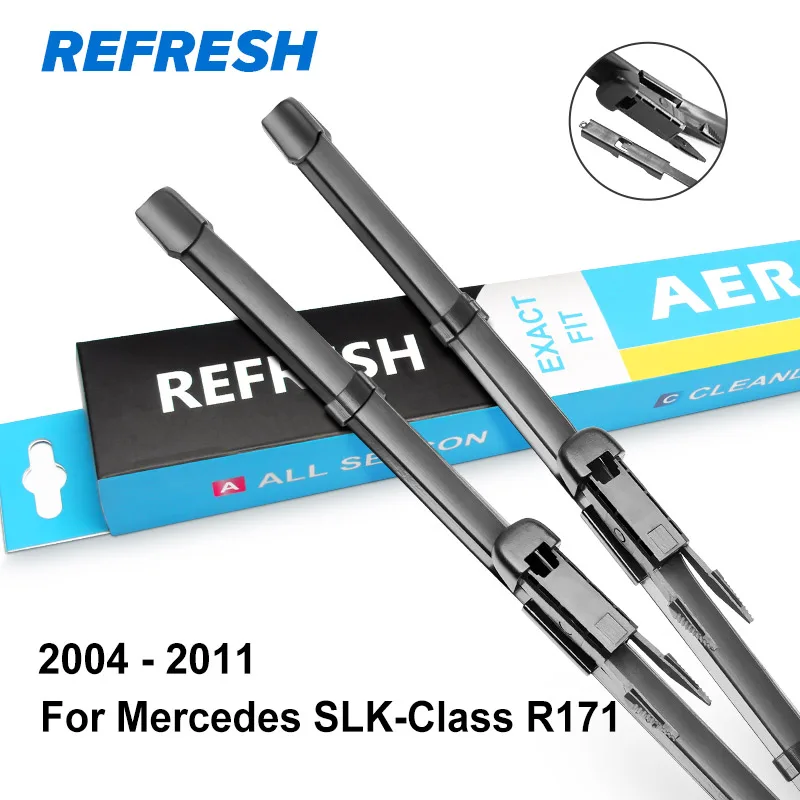 REFRESH Щетки стеклоочистителя для Mercedes Benz SLK Класс R170 R171 R172 с 1996 по год SLK 200 250 300 350 55 AMG CDI - Цвет: 2004 - 2011 ( R171 )
