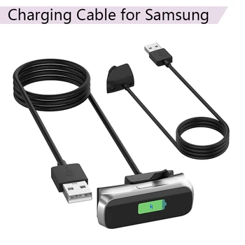 

Smart Bracelet Charger USB Charging Cable Cord Clip for Samsung FIT E R375 1m 15cm Charger Line Adapter Replacement Accessories