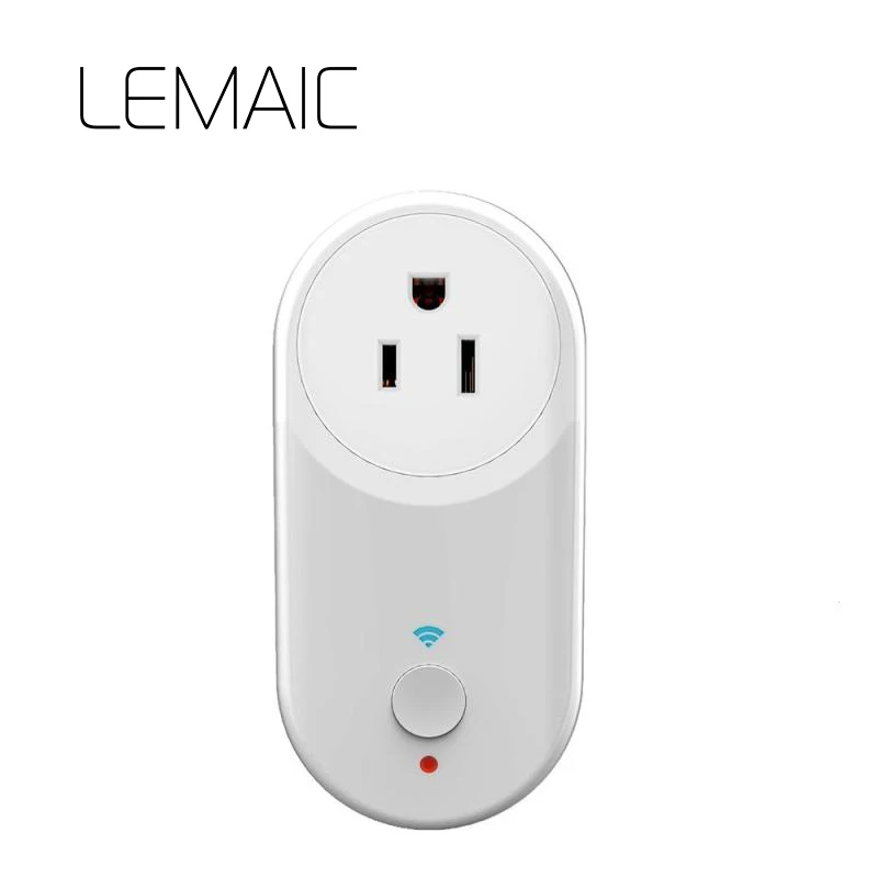 

LEMAIC EU wifi power socket plug outlet cell phone Wireless Controls for iphone ipad Android U-Home Remote control switch