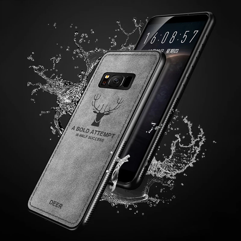 Чехол для телефона Samsung A50 мягкая силиконовая рамка тканевая задняя крышка samsung