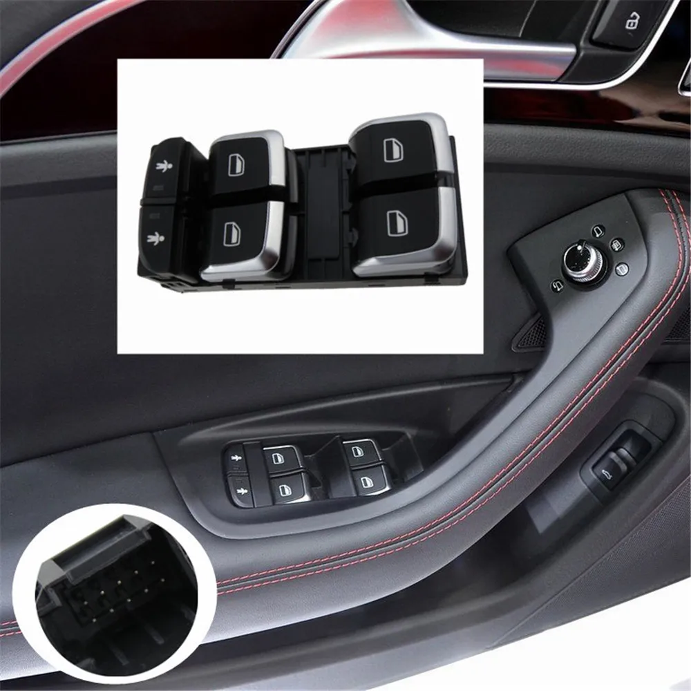 

FaroeChi For Audi A6 C7 A6 Allroad A6 Avant A7 Q3 2011 2012 2013 2014 Window Switch