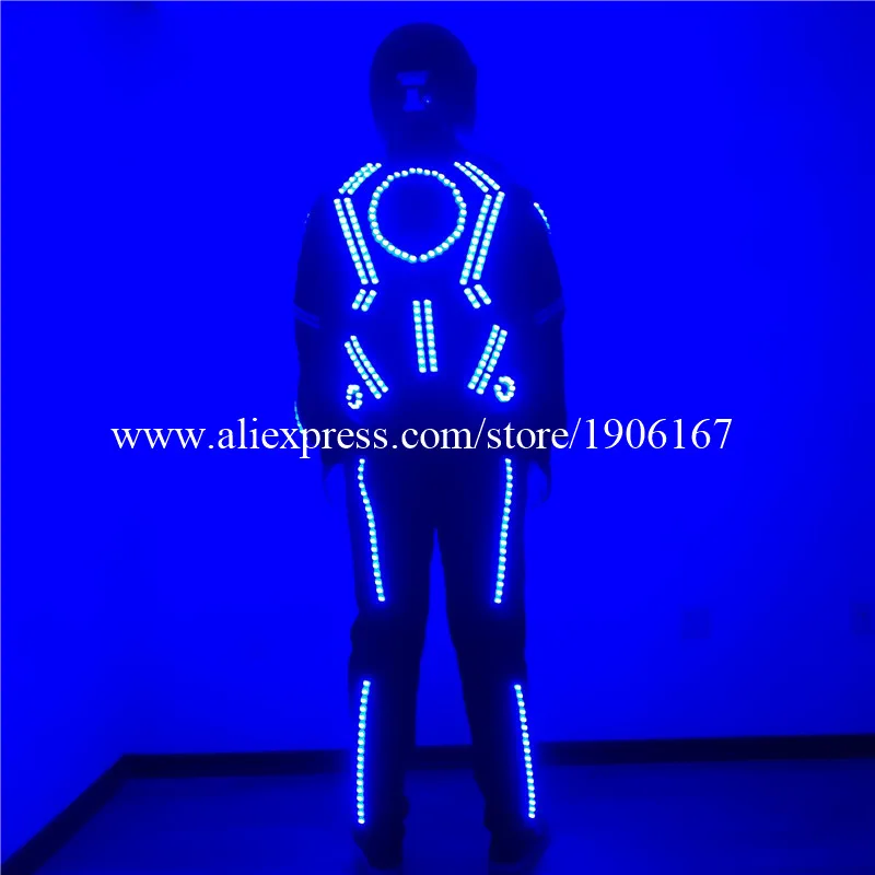 LED Costume LED Clothing Light suits LED Robot suits Kryoman robot david robot08