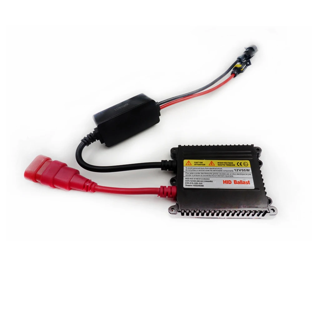 2 pcs HID Slim electronic DC ballast 12V 35W/55W for xenon h1 h3 h7 h11 9005 9006 880 881 Single Beam Car Lights accessories