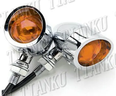 Хромированный металлический поворотник для Honda Shadow Spirit Saber Aero ACE Steed VLX 400 600 1100 DLX