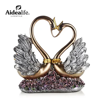 

fairy garden animals birds resin cabochon 50th anniversary gifts chinese wedding angel figurines desk decoration