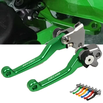 

Accessories Dirt Bike Motorbike Handle Brake Clutch Lever CNC Aluminum Pivot Lever For Kawasaki KX125 KX 125 2000-2008 2001 2002