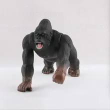 Movie King Kong Skull Island Chimpanzee Model Action Figure wild Animals super big monster KING KONG silverback gorilla figurine scary gorilla king kong figure mask headgear style assorted