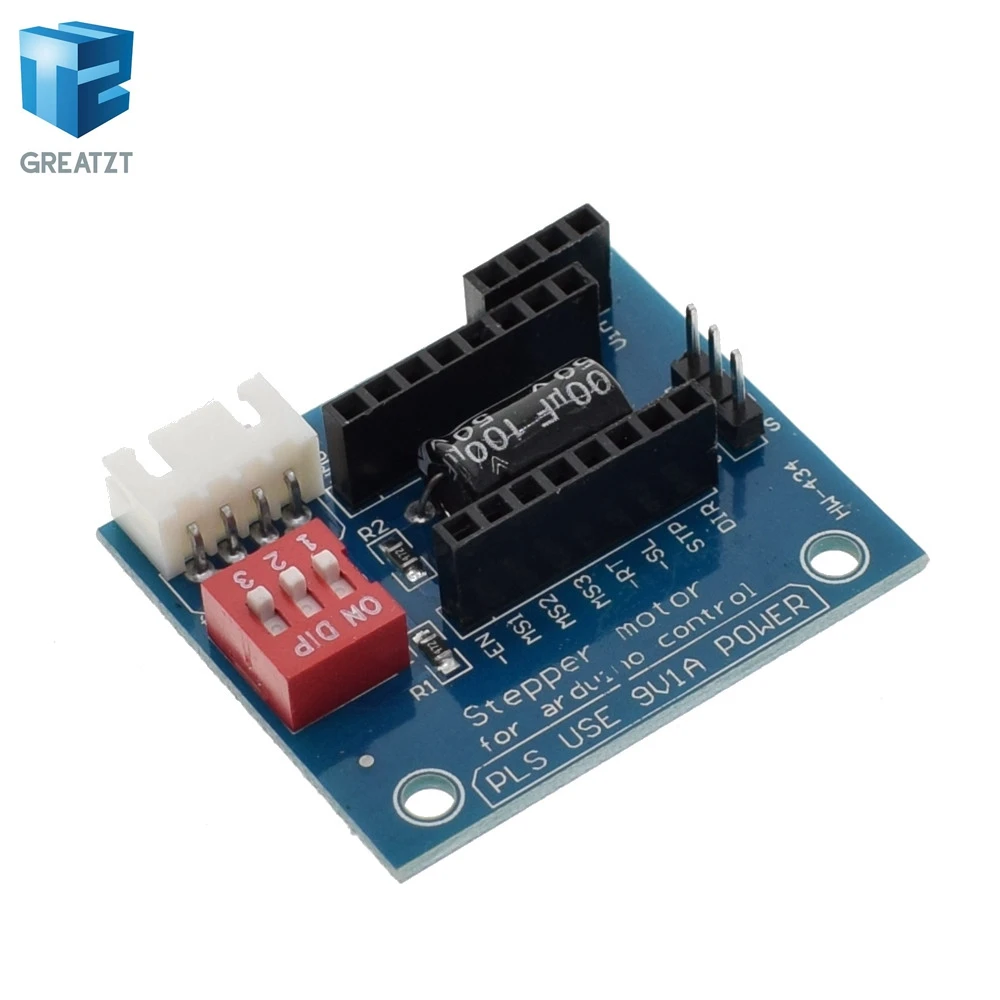 

GREATZT 3D Printer Stepper Motor Driver Control Extension Shield Board For A4988 DRV8825