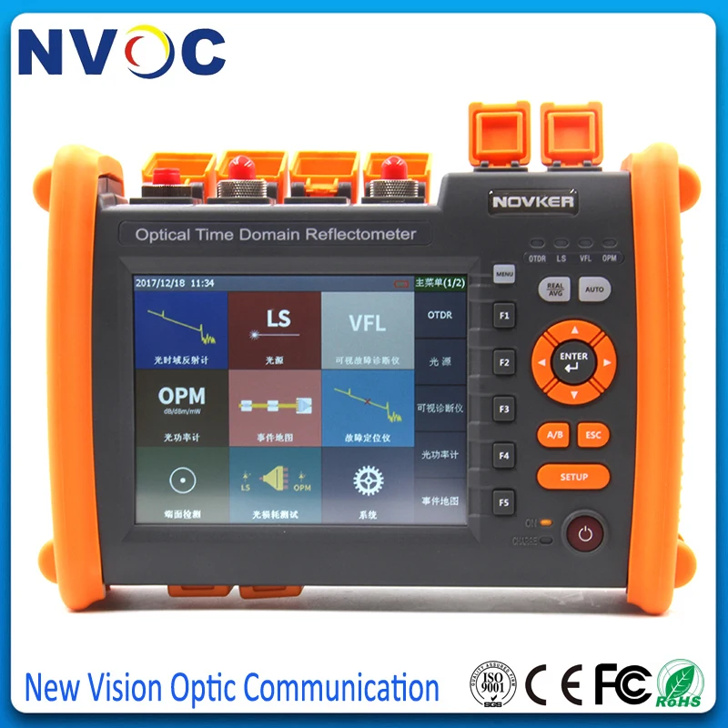 Рефлектометр NOVKER NK5600 OTDR 30/32 дБ 80 км 1310 нм|Оптоволоконное оборудование| |
