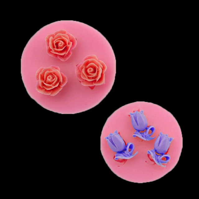 Rose Silicone Della Muffa Della Torta Nuziale Decorativa Biscotti Al Cioccolato Rose Silicone Della Muffa Della Torta Nuziale Decorativa Biscotti Al Cioccolato