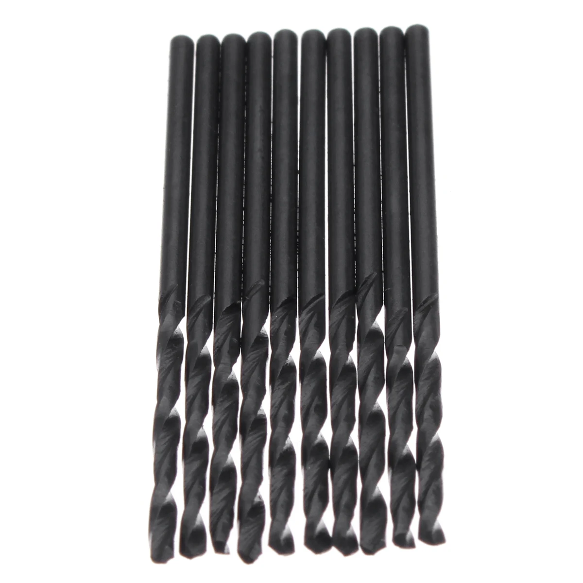 

10pcs 1/1.5/2.0/2.5/3.5/4.0/4.5mm Twist Drill Bit Set HSS Straight Shank Twist Drill Bits