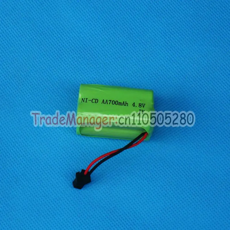 

4.8V 700mAh NI-CD battery spare parts for mini RC helicopter origin factory free shipping