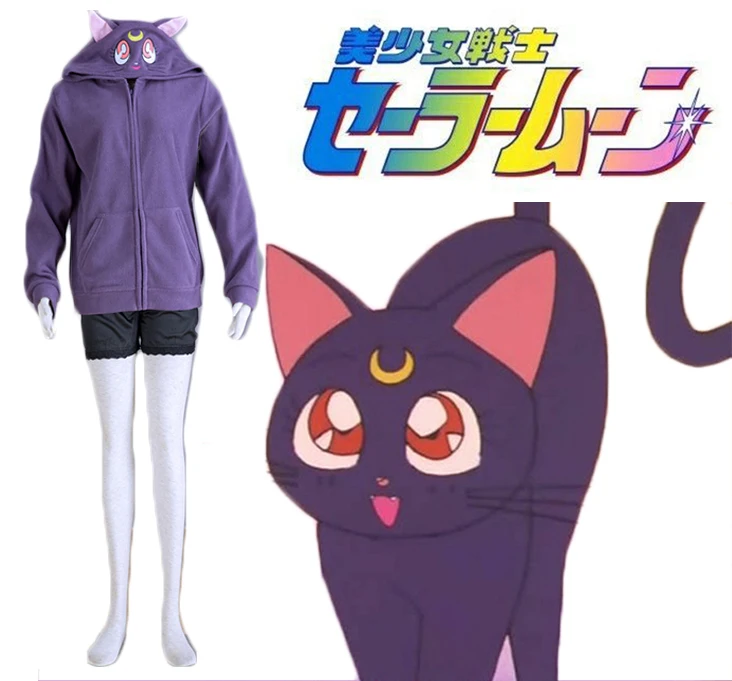 Sailor Moon Luna Cat Cosplay