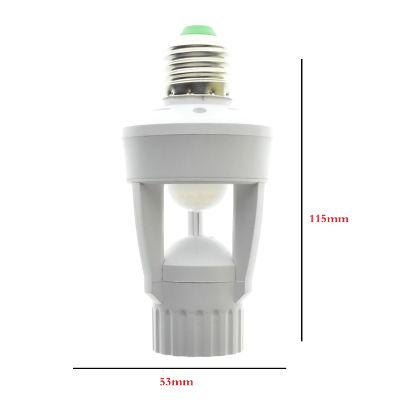  High Sensitivity PIR Human Body Motion Sensor LED Lamp With Control Switch Bulb Socket Suitable for - 33044792882