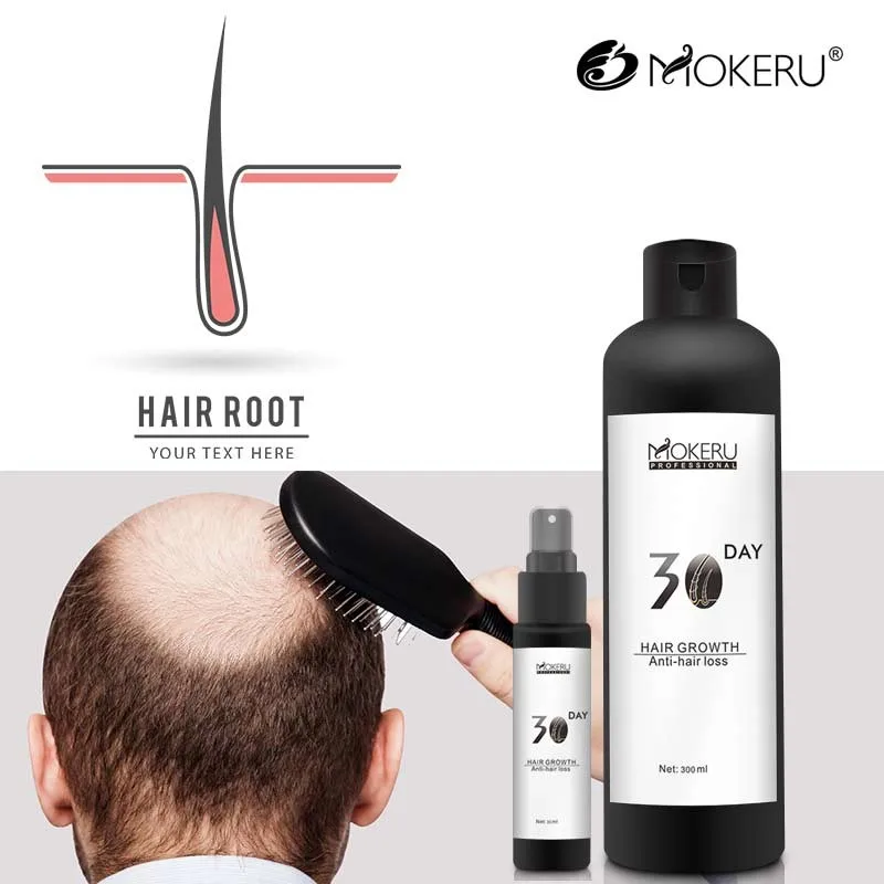 Mokeru 330ml Natural Anti Hair Loss Products With No Side Effects