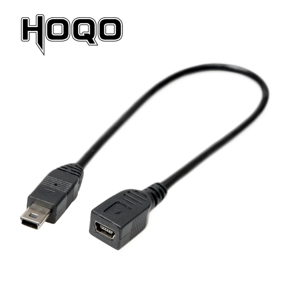 

Straight Mini USB Extension Cable Panel Mount Sync Date Charge for Motherboard Mini-USB Male to Female Cord
