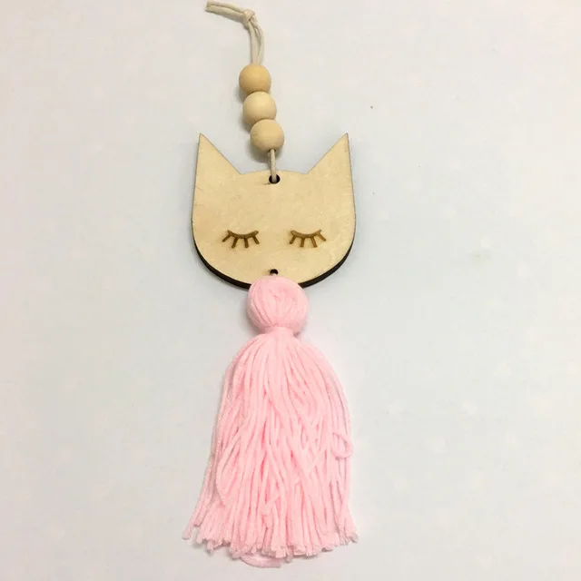 Cartoon-Rabbit-Kids-Room-Wall-Hanging-Decoration-Wood-Stars-Sleepy-Eyes-Cute-Cat-Eyelash-Beads-Tassel.jpg_640x640