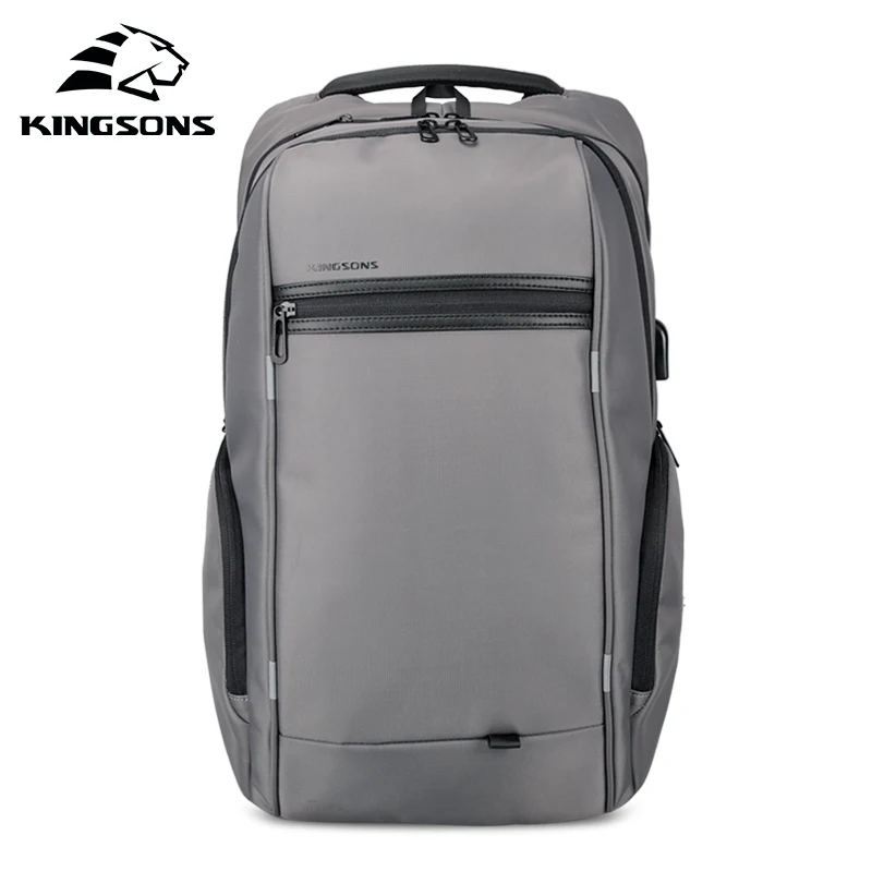 

KINGSONS 2019 New 15 17 Inch Men Women Fashion Laptop Backpack Wear-resistant Business Leisure Travel Student Backpack