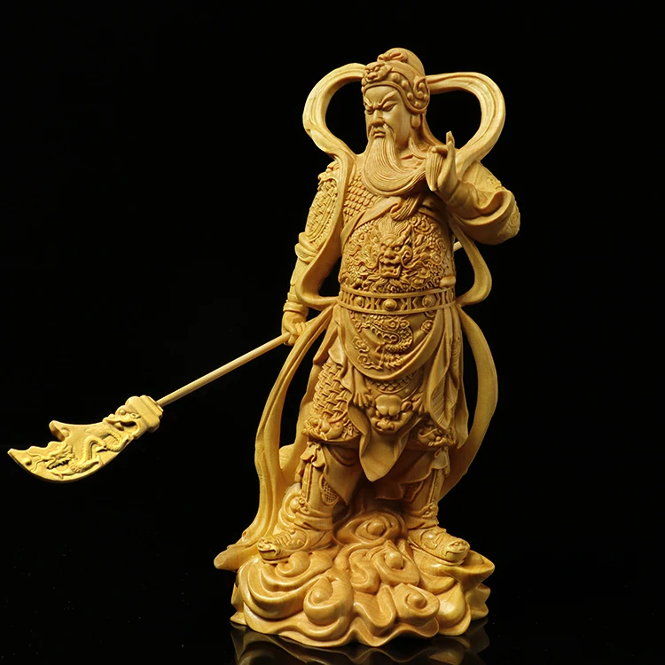 Изысканные украшения Guan Gong Jia Lan Supreme bouddha Bodhisattva, статуя богов-хранителей, аксессуары для домашнего декора