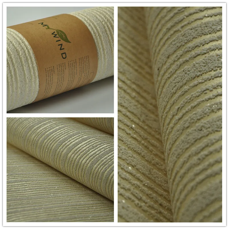 

glitter wallcovering beige off white new desgin europe style vermiculite mica wallpaper for home decoration spa room