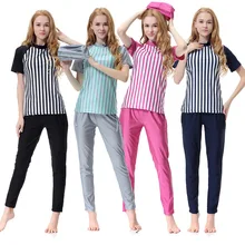 Купальный костюм для женщин, одежда для хиджаба, топ и низ, комплект из двух предметов, мусульманский комплект, мусульманская одежда, купальник, купальный костюм, Буркини