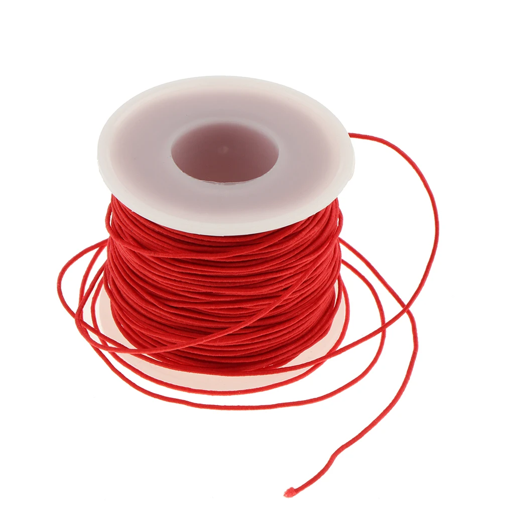 1 Roll Elastic Stretchy Beading Thread Cord String for Jewellery Making