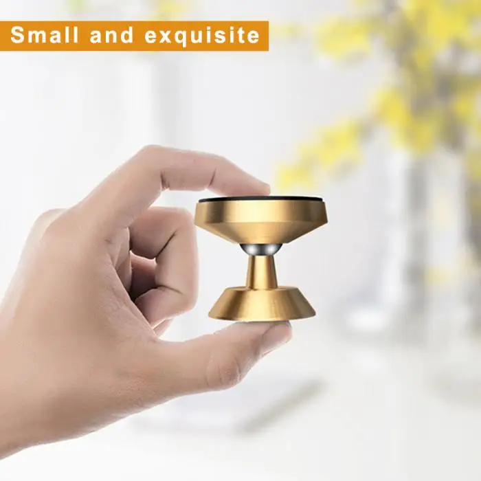 Car Magnetic Phone Holder 360 Rotation Universal Strong Magnet Hold Phone Stand for iPhone Samsung NR-shipping