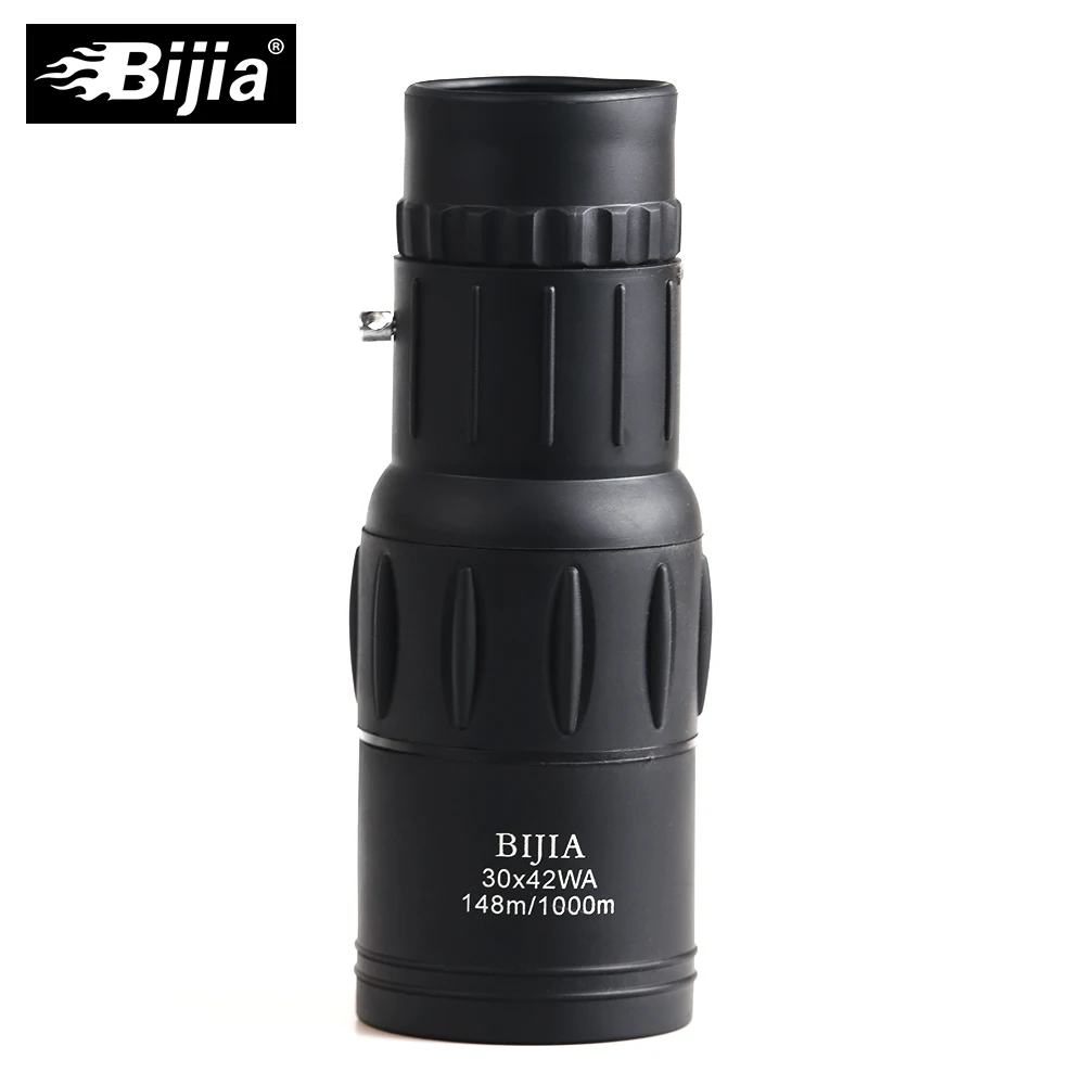 Bijia 30x42 высокомощный Монокуляр с двойным фокусом оптический Spyglass HD точечные