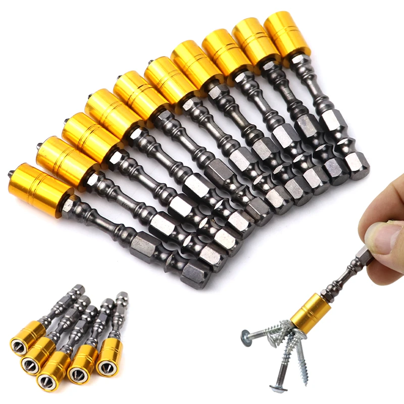 Details about   10Pcs 65mm PH2 Drywall  Cross Screwdriver Bit Set for Plasterboard Drywall Screw