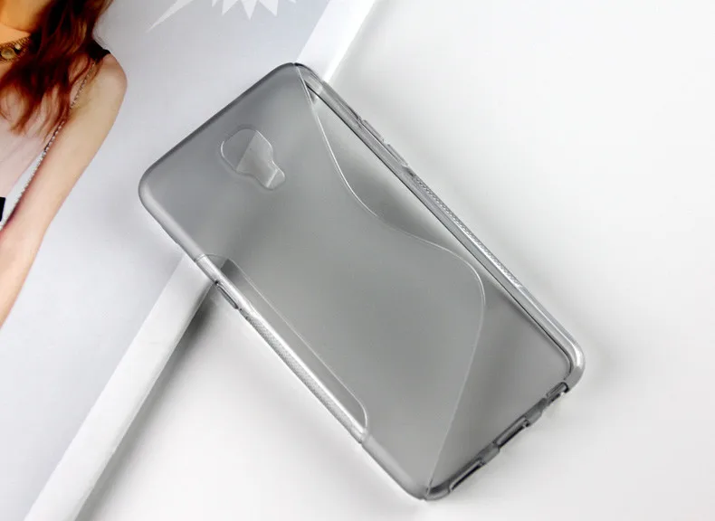 100 шт./lot. S Линии Кожи Гель мягкий Чехол TPU для LG X экран K500N 5 &quot бесплатная доставка