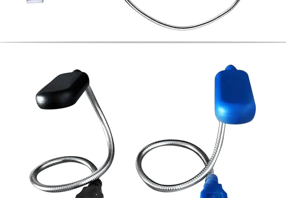 Flexible Night Light Mini LED USB Book Light Reading Lamp Powered By Laptop Notebook Computer For Students Reader (11)