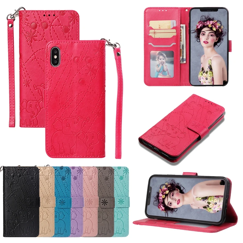

For iPhone5 5s se Case for iphone7 plus Cover Soft Silicone Back Cover Leather Flip Case For iphone X XR xs max Phone Cases