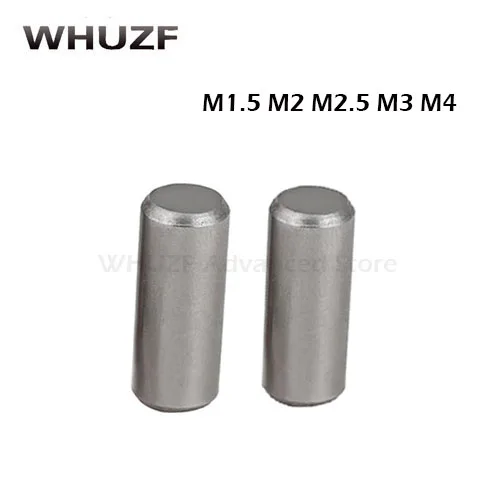 

50Pcs M1.5 M2 M2.5 M3 M4 GB119 304 Stainless Steel Cylindrical Pin Locating Dowel