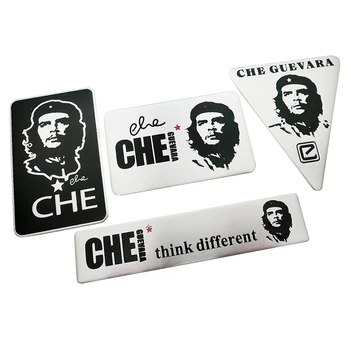 

3D Car Stickers Cool Che Guevara Logo Car Styling Metal Badge Emblem Tail Decal Motorcycle For BMW Audi VW KIA Car Accessories