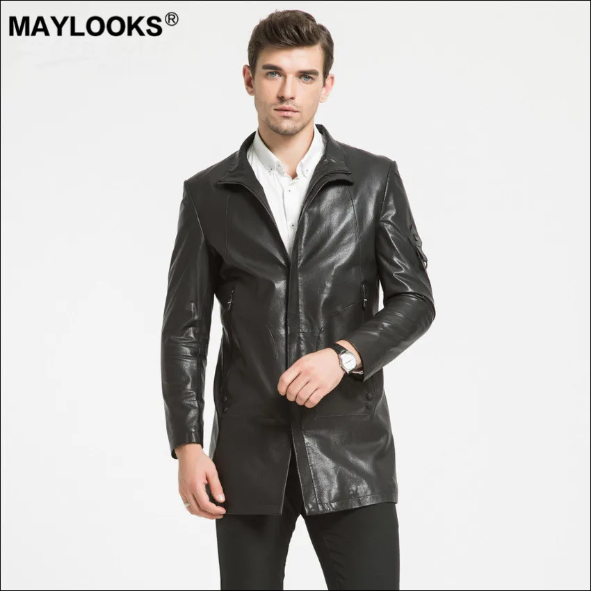 Купить Зимнее Кожаное Пальто Мужское