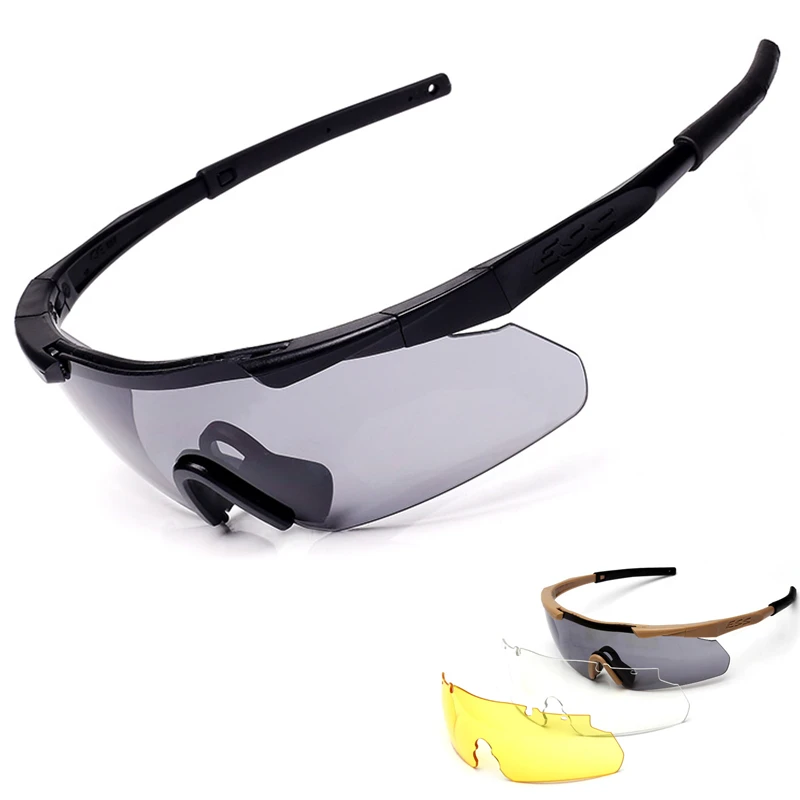 Prix pour Gafas Ciclismo Nouveau Ess Arbalète Tr90 Militaire Lunettes 3 Lentille Balistiques Sport Hommes lunettes de Soleil Armée Bullet-preuve Lunettes de Tir Prix pour Gafas Ciclismo Nouveau Ess Arbalète Tr90 Militaire Lunettes 3 Lentille Balistiques Sport Hommes lunettes de Soleil Armée Bullet-preuve Lunettes de Tir