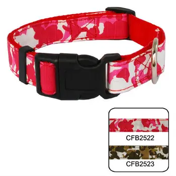 

100Pcs/Lot 2 Colors Lively Pet Dog Battle Fatigues Nylon Collar Buckle Style 2.5cm CFB2522