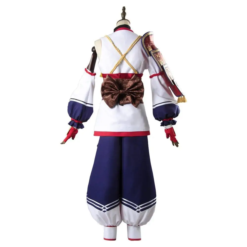 Аниме Fate Grand заказ косплей костюм топ брюки ПОЛНЫЙ КОМПЛЕКТ Хэллоуин Вечерние